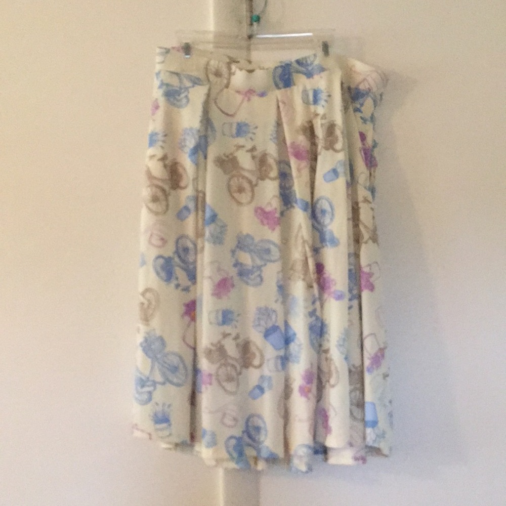 LuLaRoe Madison Spring Bicycle Print